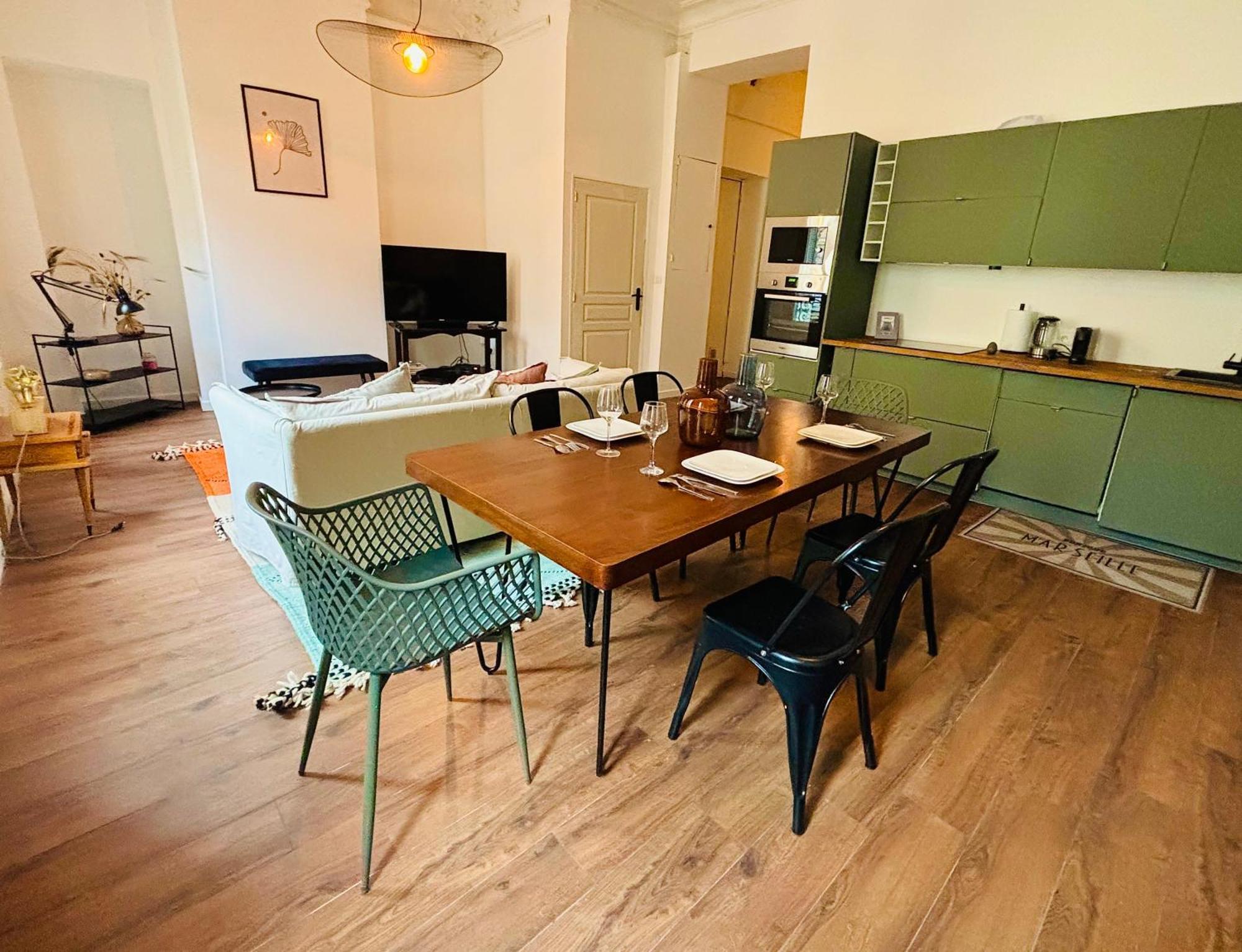 Grand T4 Au Coeur De Marseille Apartamento Exterior foto